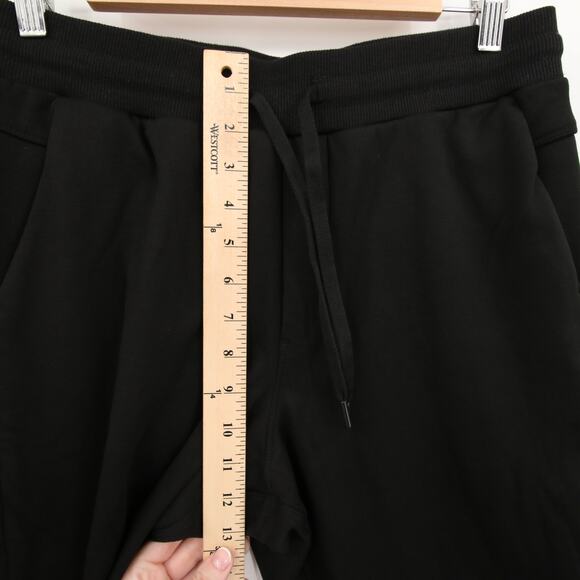 The Gym People Sweatpants Black Joggers Pockets Drawstring Fleece Lined M - Picture 6 of 11